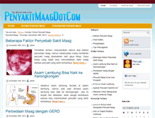 Tablet Screenshot of penyakitmaag.com