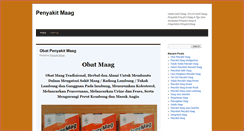 Desktop Screenshot of penyakitmaag.net